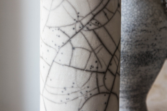 vaso cilindro raku naked