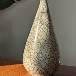 vaso raku a goccia