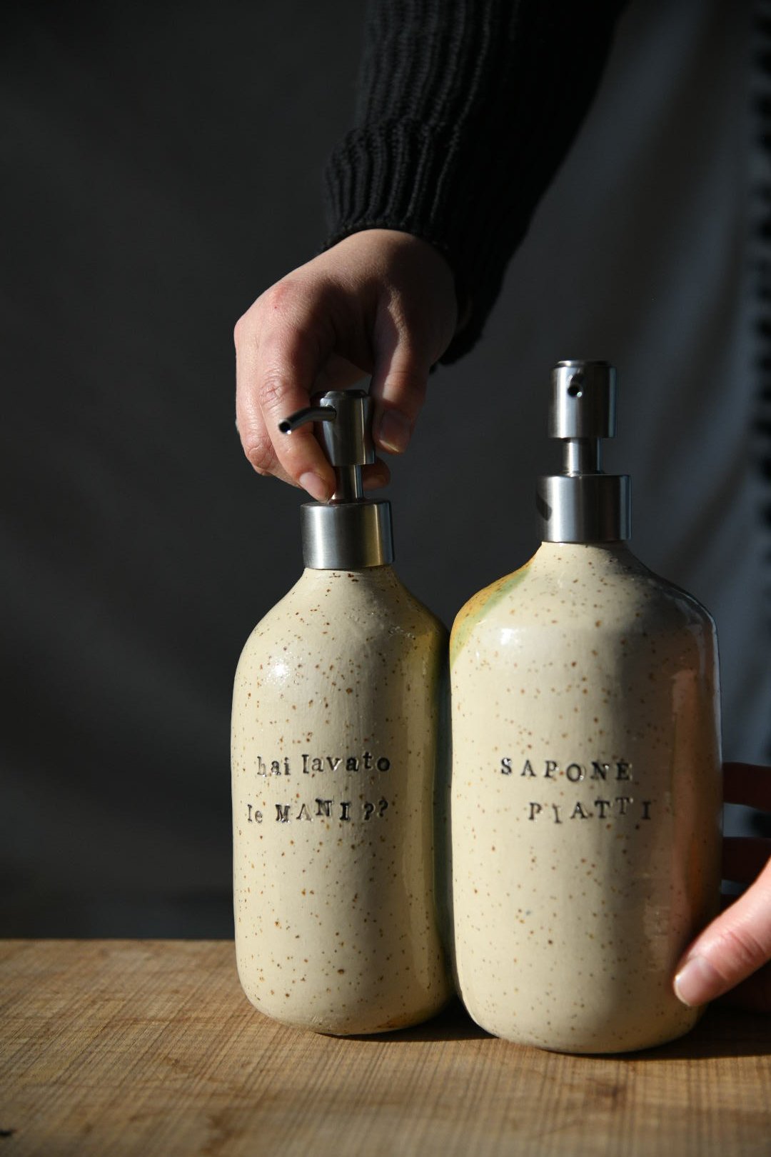 dispenser saponi doppio - immagine 4