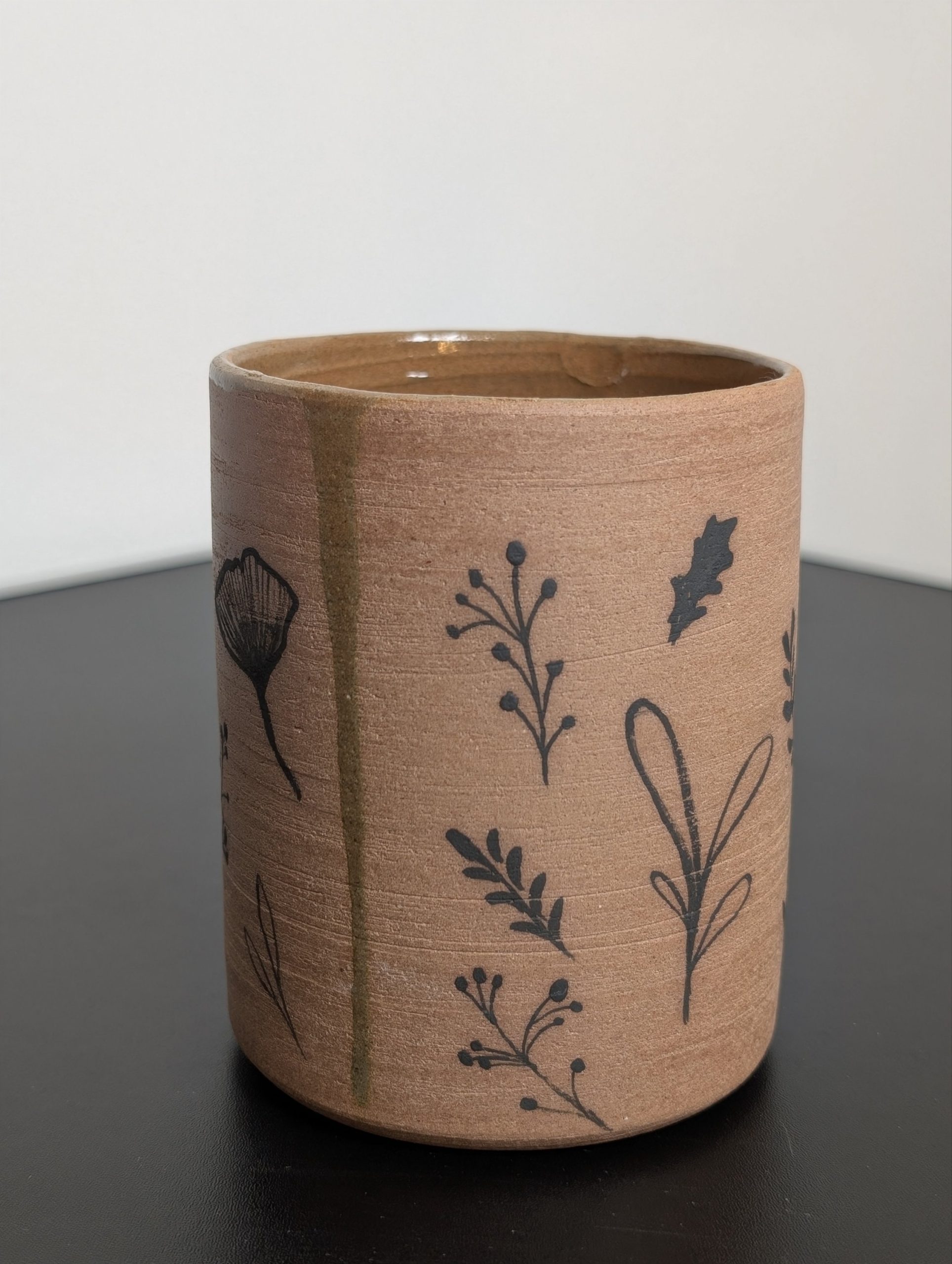 vaso multiuso decoro foglie - immagine 4
