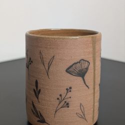 vaso multiuso decoro foglie