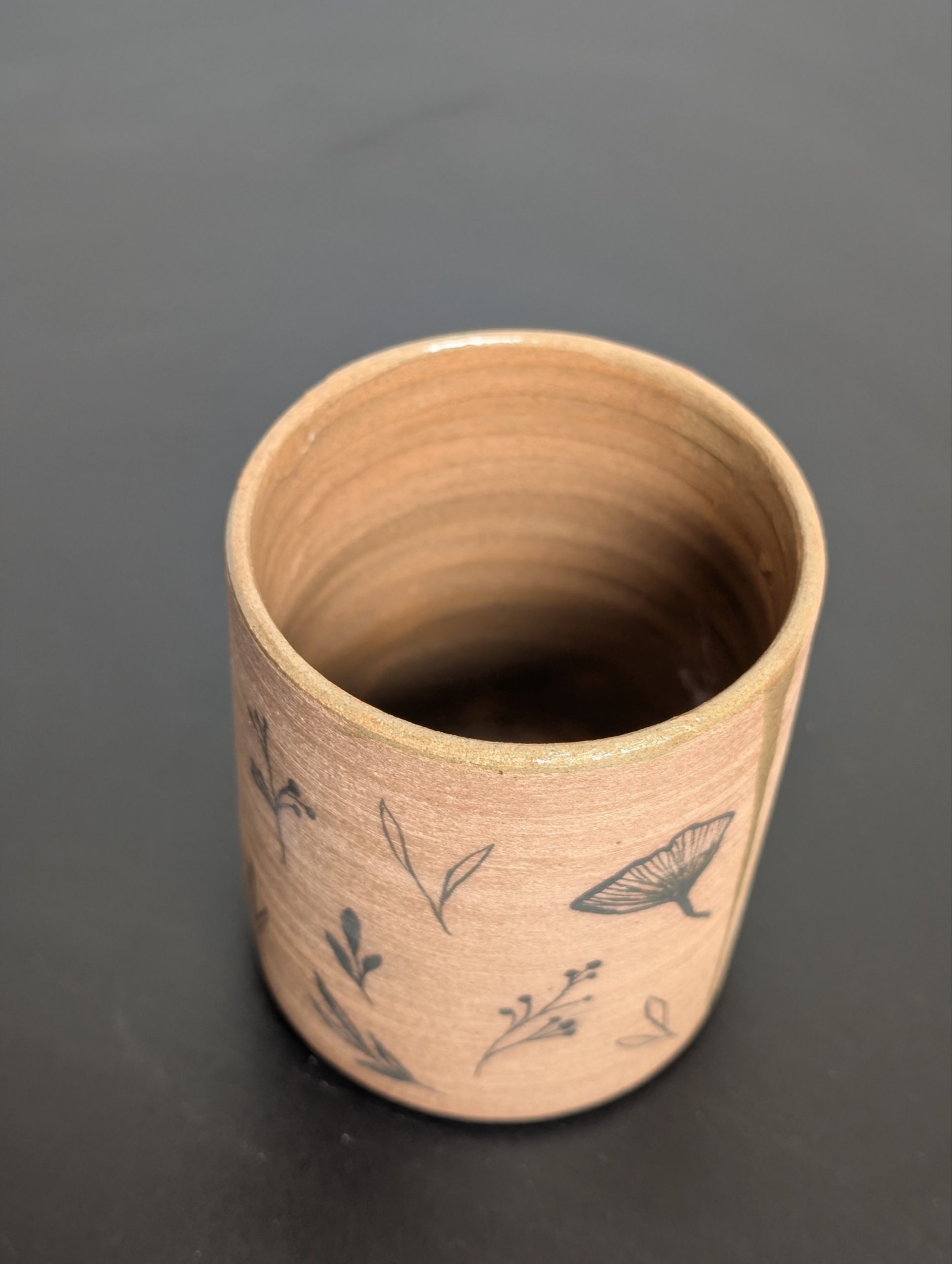 vaso multiuso decoro foglie - immagine 7