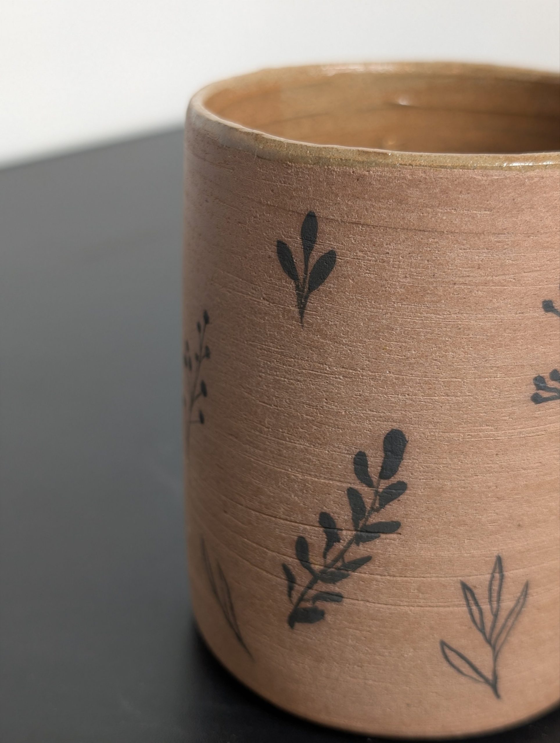 vaso multiuso decoro foglie - immagine 3