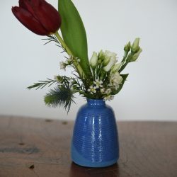 vaso small in gres cobalto