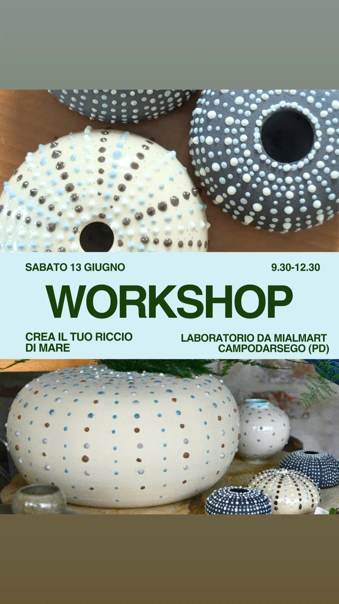 workshop ricci di mare